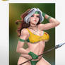 Savage Land Rogue pin-up