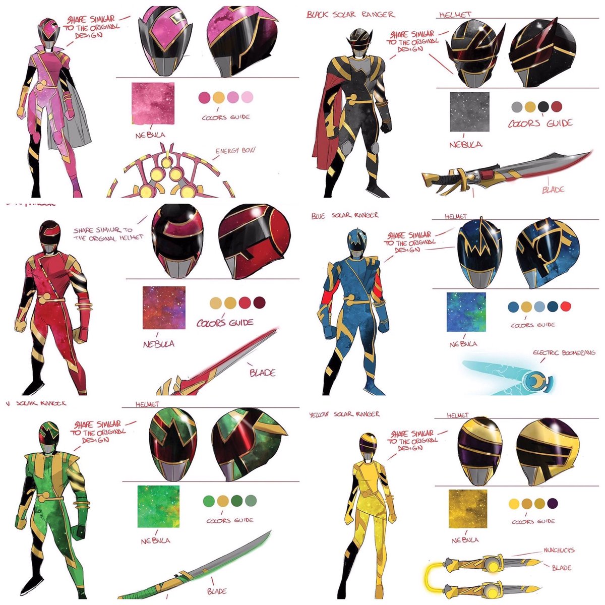 Solar Ranger Pose solar ranger team by shinnkaizer on DeviantArt