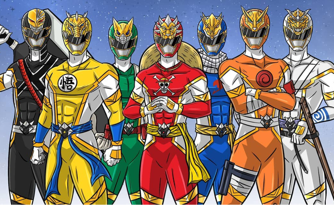 Power Ranger in Anime