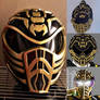 Mortal Kombat Scorpion Ranger helmet