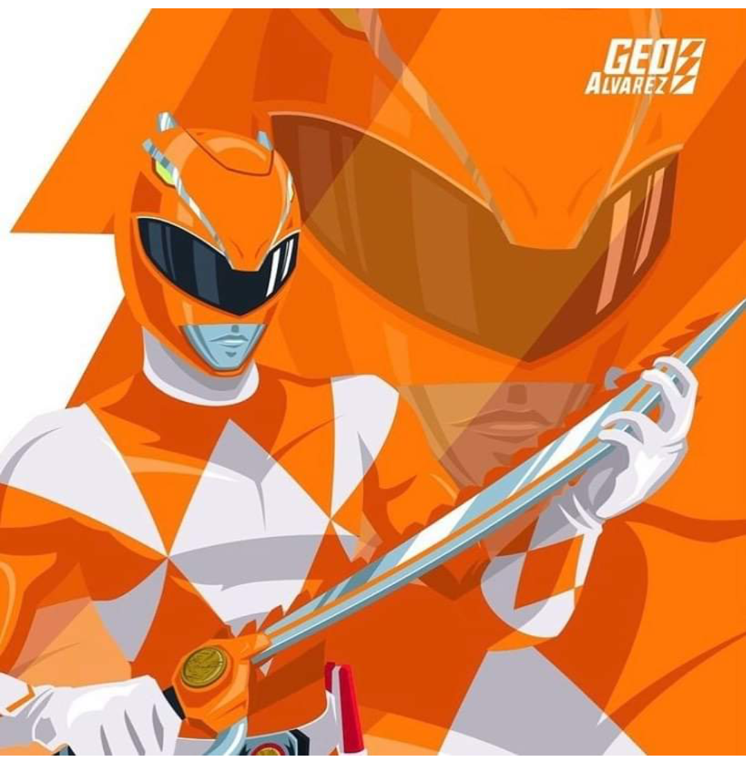 MMPR Orange ranger by shinnkaizer on DeviantArt