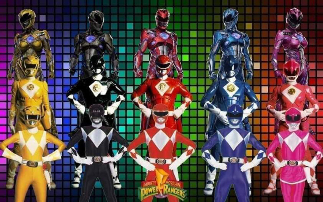 Power Rangers (evolution) by shinnkaizer on DeviantArt