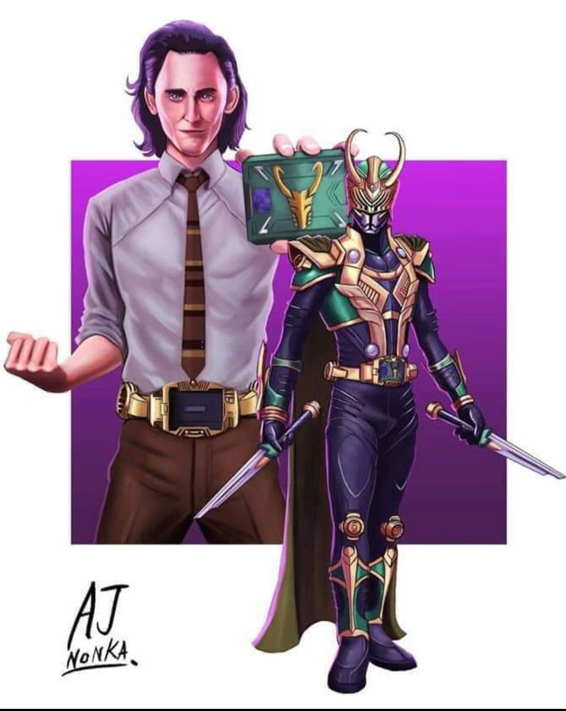 Kamen rider Loki by shinnkaizer on DeviantArt