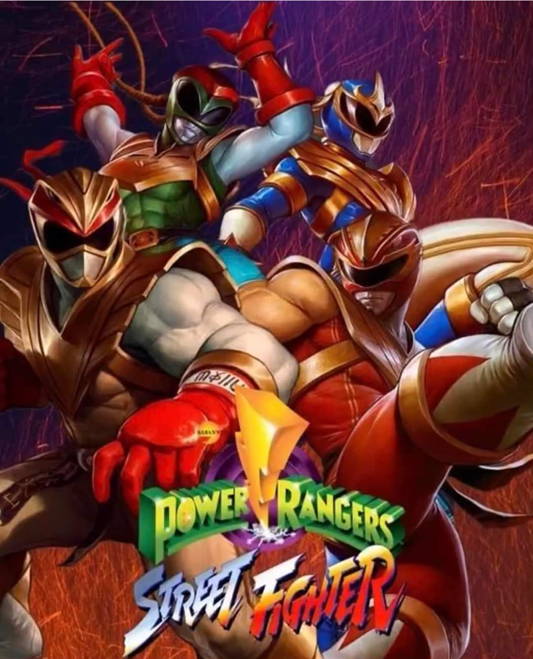 Street Rangers Street Fighter Rangers by shinnkaizer on DeviantArt