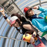 Touya and Touko . Pokemon Black and White cosplay