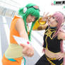 Gumi Megpoid with Luka Megurine - Vocaloid cosplay