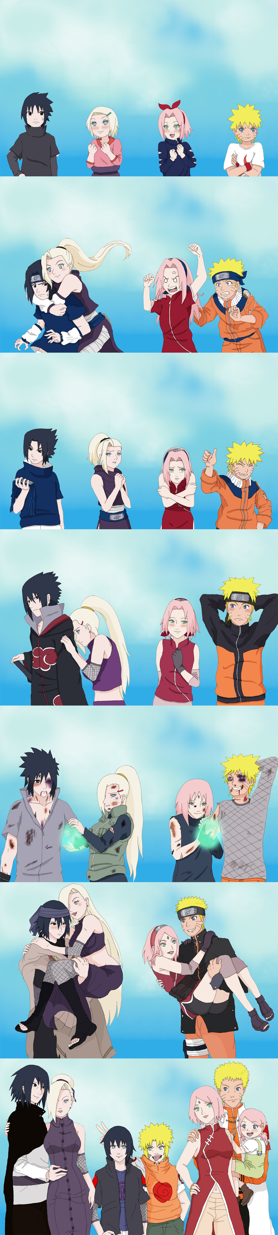 NaruSaku and SasuIno story