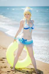 Love Live Eli : bikini cosplay