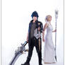 Noctis and Luna cosplay FFXV