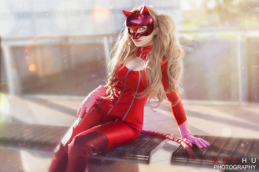 Anne Takamaki as Panther . Persona 5 Royal cosplay