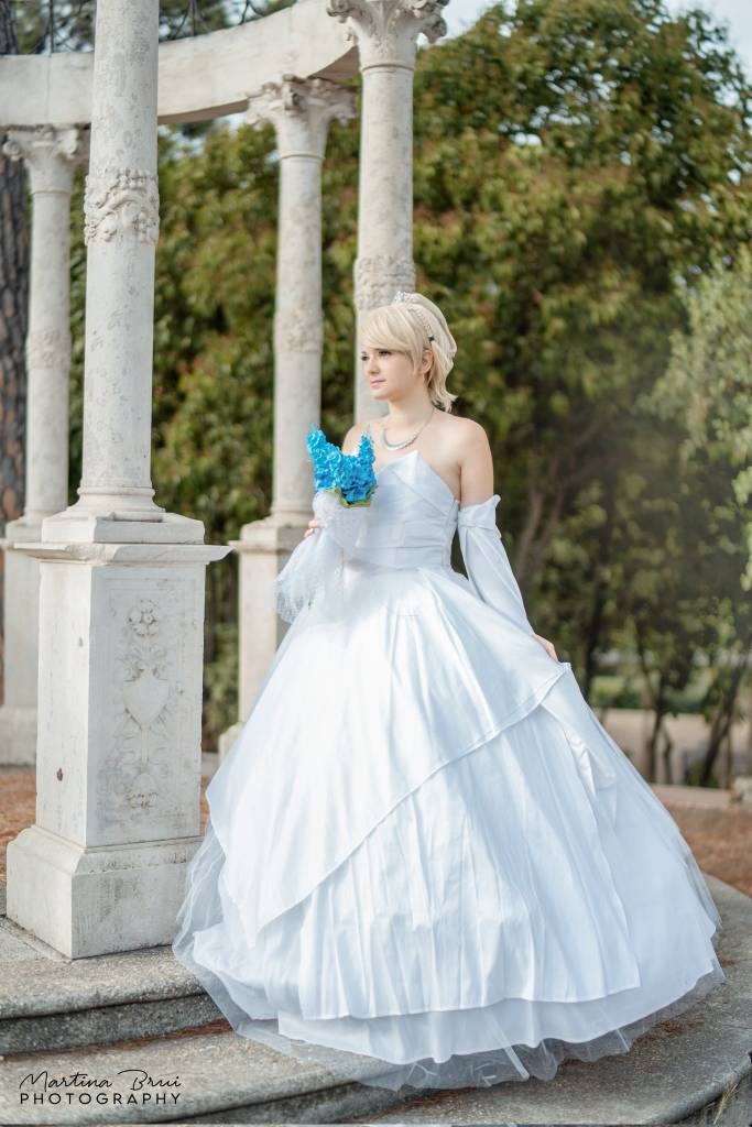 lady lunafreya wedding dress Final Fantasy XV