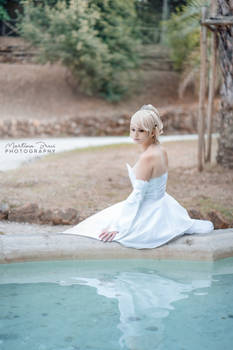 Lunafreya wedding dress cosplay