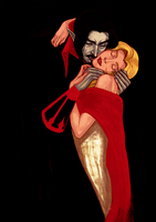 Dracula and Lisa Tepes