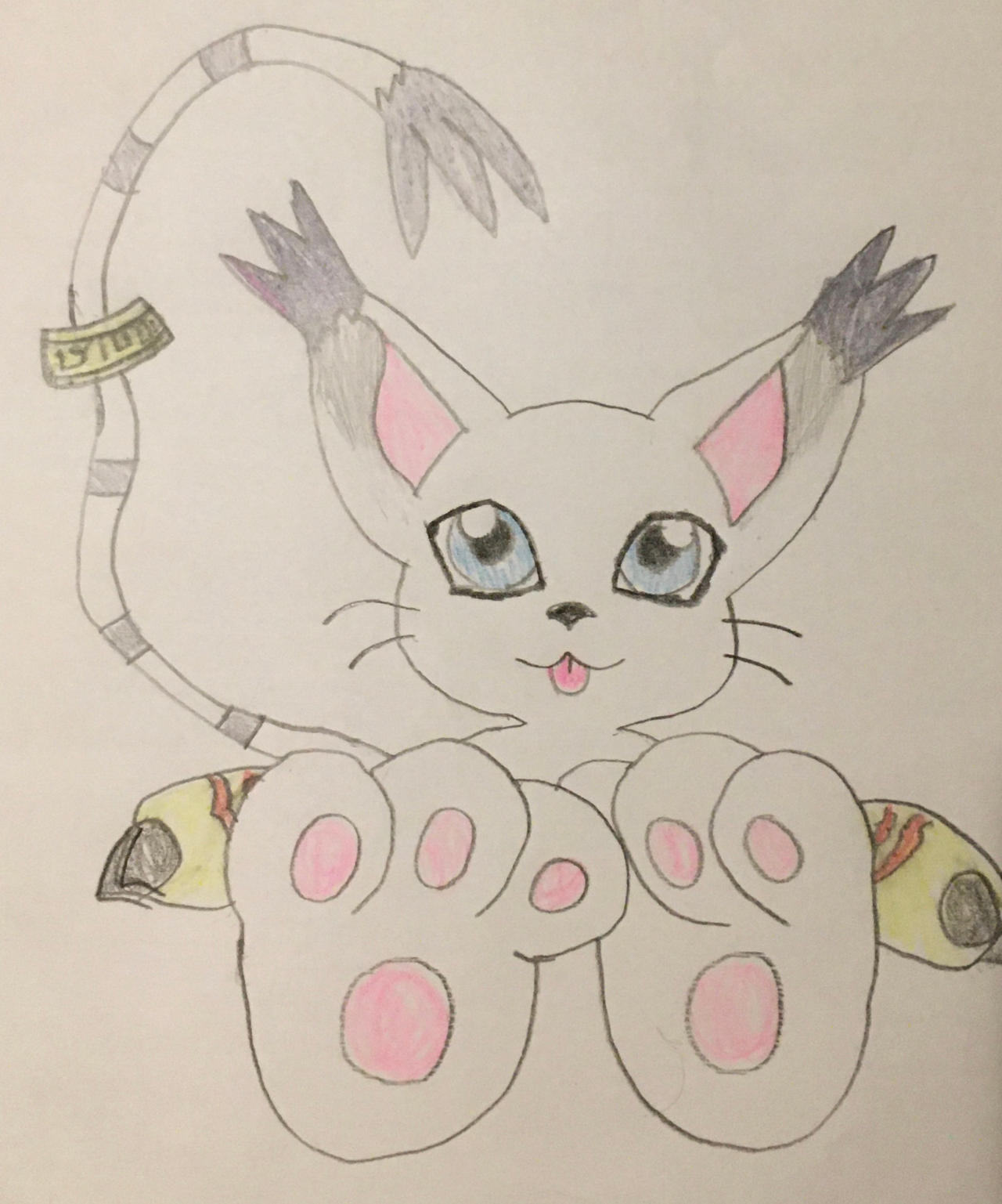 Gatomon Tease by ZeekThatGeek on DeviantArt