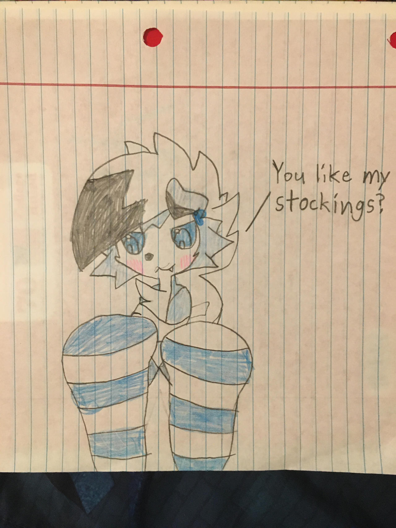 Stocking Tease By Zeekthatgeek On Deviantart Stocking Tease By Zeekthatgeek On Deviantart