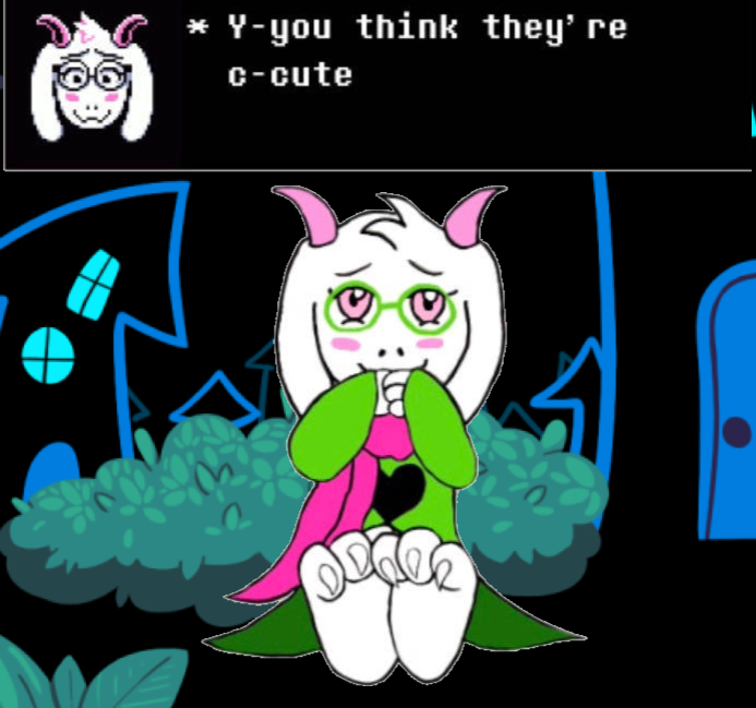 Fake Ralsei Ralsei Tease Edited by ZeekThatGeek on DeviantArt
