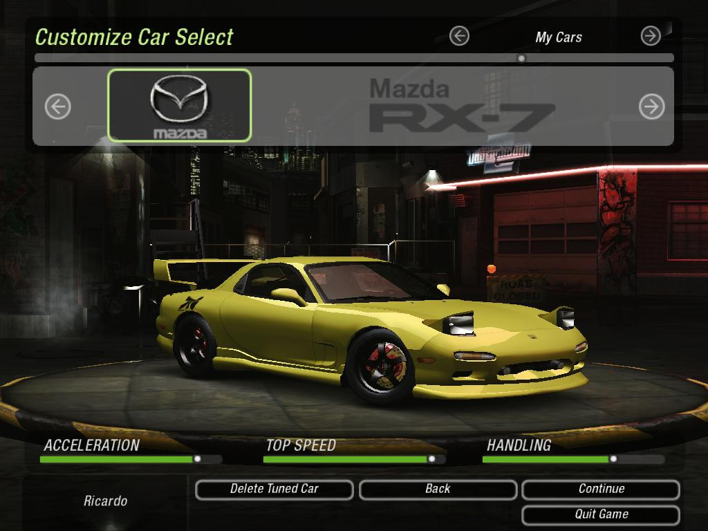 Nfs:ug Rx7 NFS Underground 2 - Mazda RX7 FD3S by DiRT2015 on DeviantArt