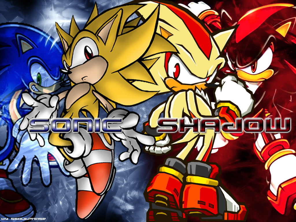 Yellow Super Sonic Wallpapers - Sonic the Hedgehog Wallpapers