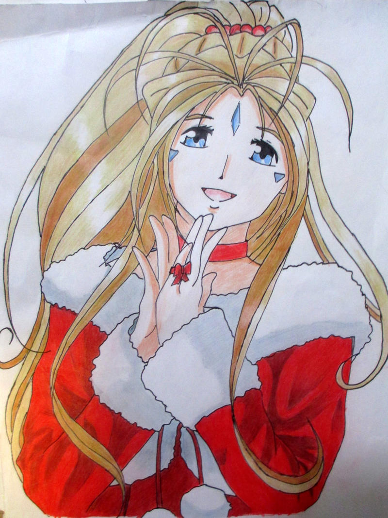 Belldandy says Merry Christmas