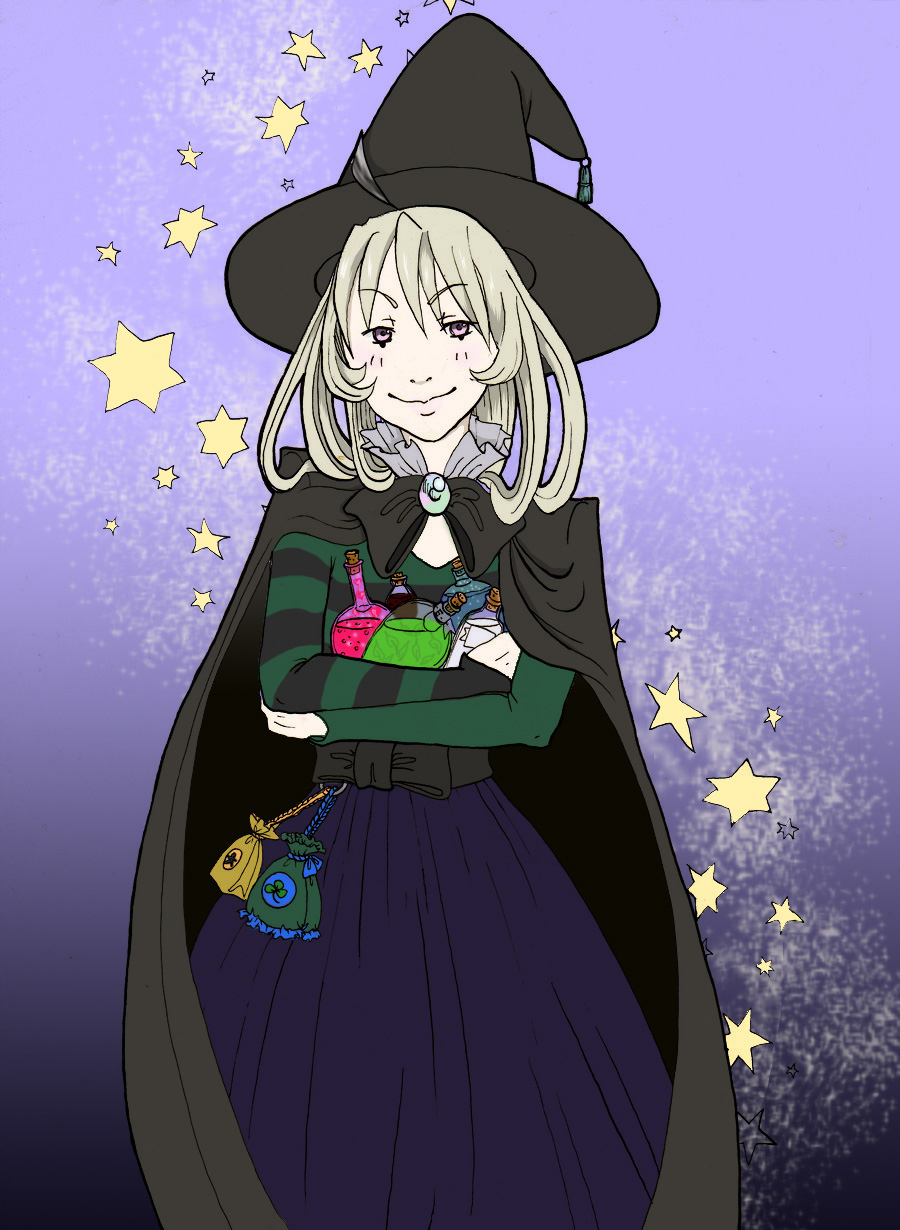 Litte Witch colored