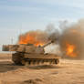 M109A6-Firing