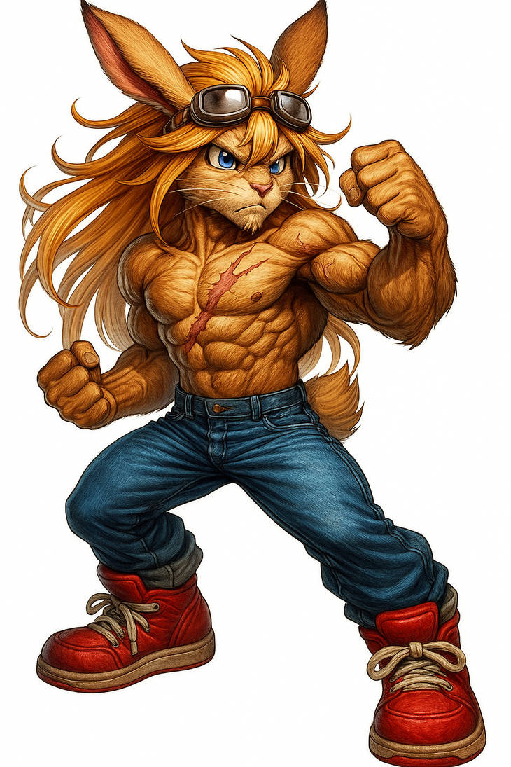 Rabbit Fighter by Lorian-Dragon on DeviantArt