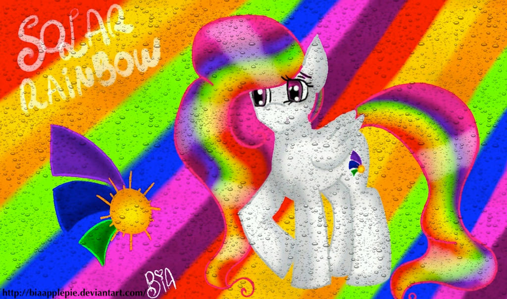 New Pony oc ( Solar Rainbow)