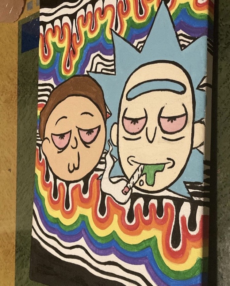 Rick and Morty trippy wallpaper by RebelsFantasyWorld on DeviantArt