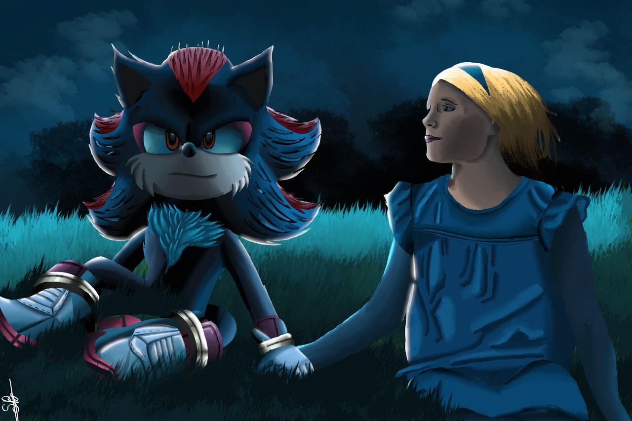 Shadow and Maria ( Sonic movie 3 ) by Shadowthehedgehog28 on DeviantArt
