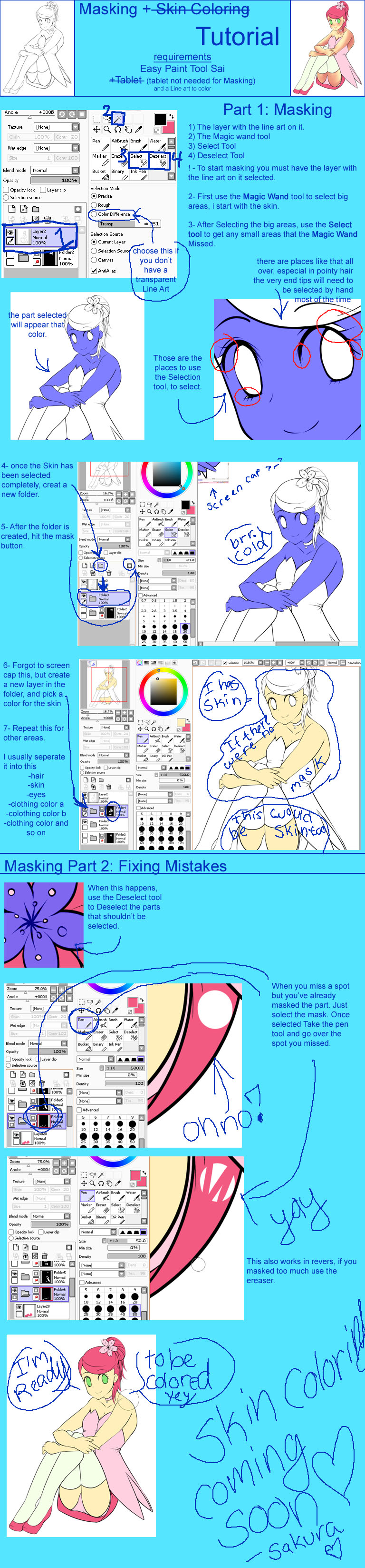 Sai Tutorial: Masking