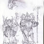 Word bearers sketch 2