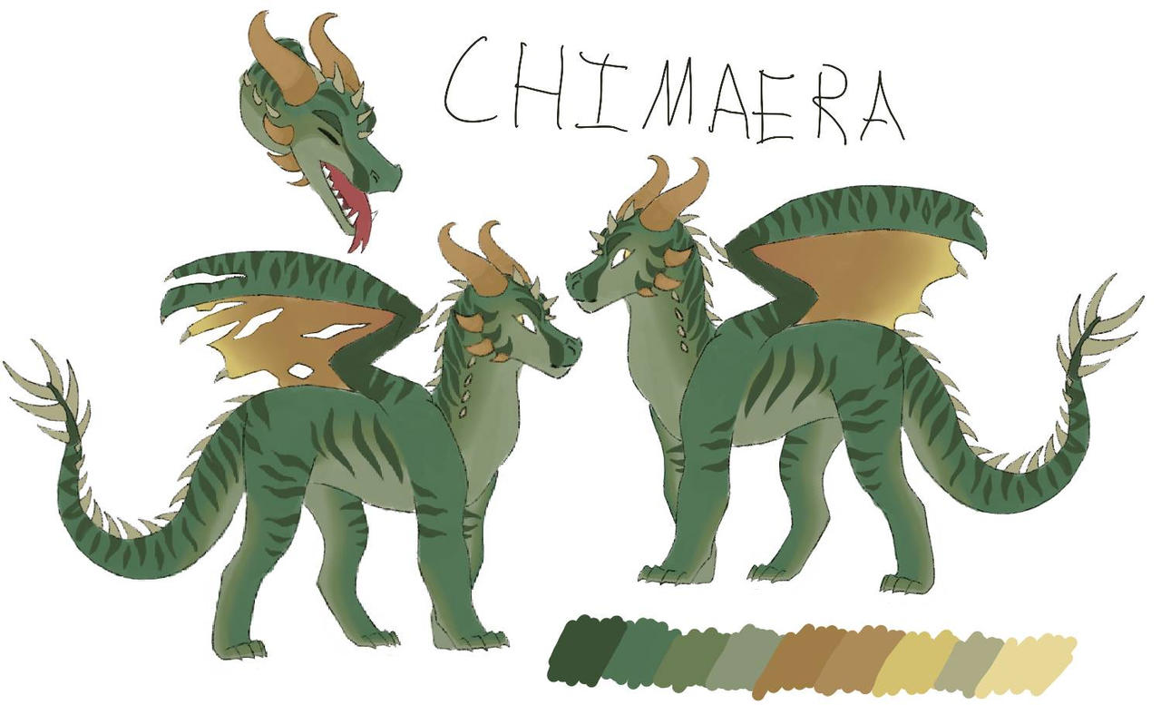 Chimera Reference shitty rushed chimaera reference by mashterka on DeviantArt