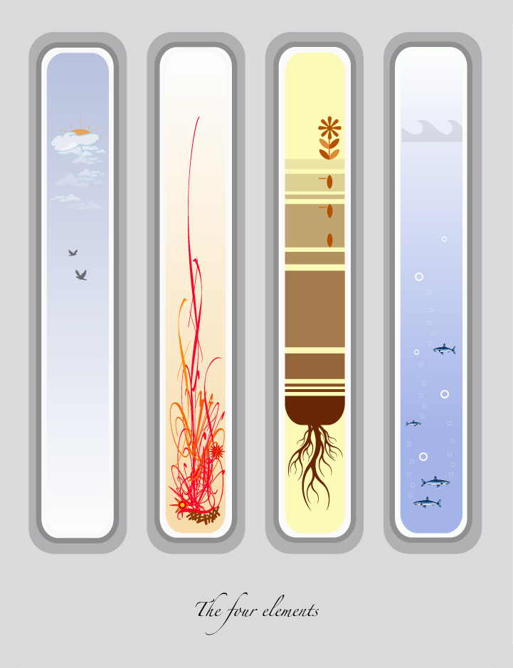 The 4 elements II by Tola