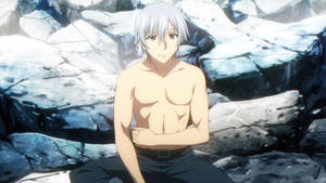 Strike the Blood - Kojou Akatsuki shirtless