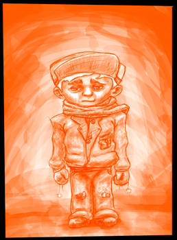 Little orange boy