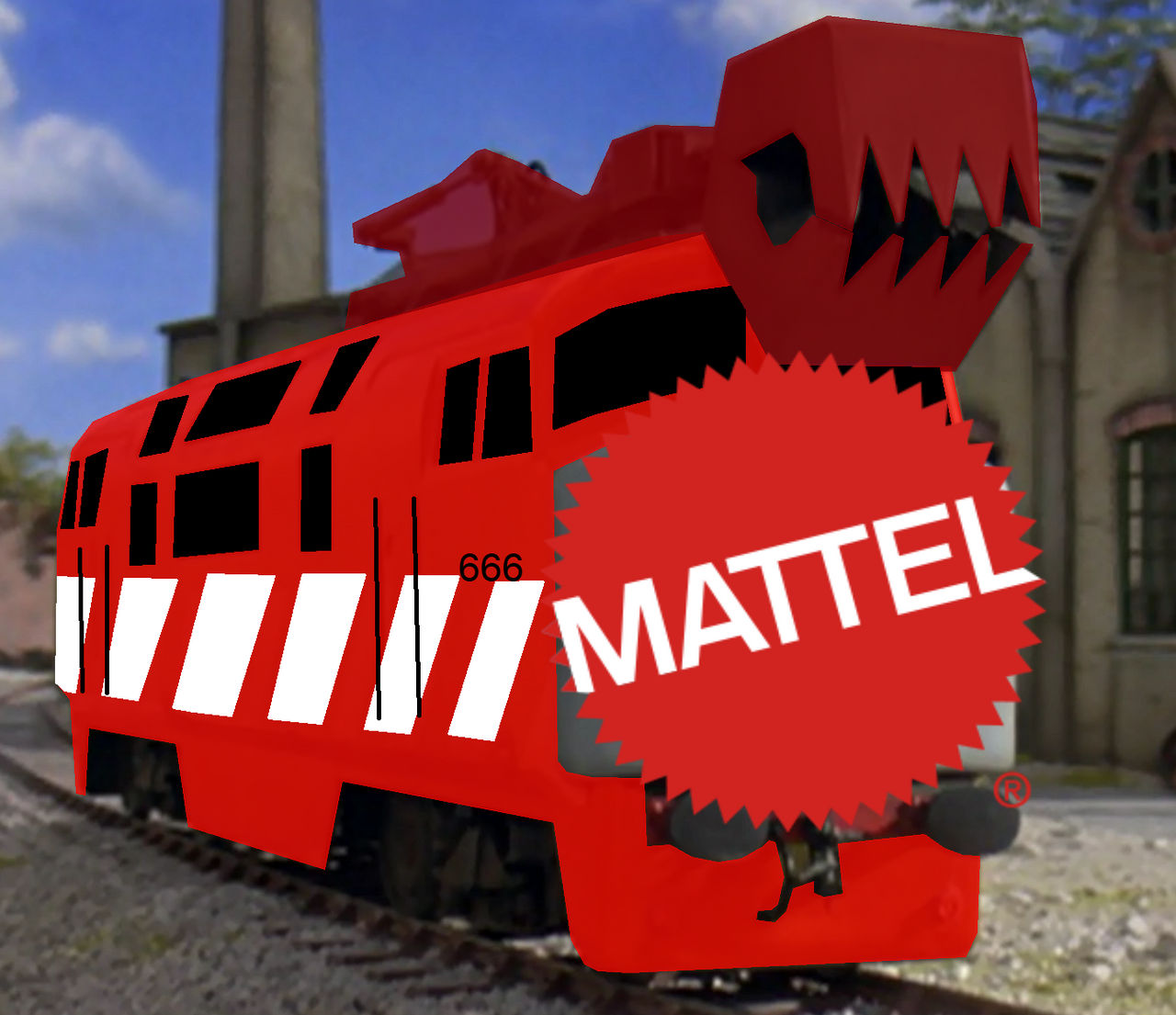 Mattel the Evil Diesel by NBArts1218 on DeviantArt