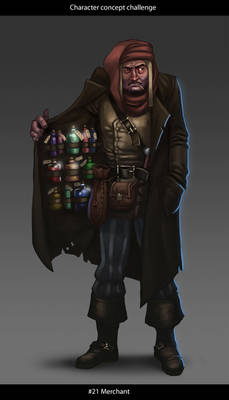 Character challenge - #21 - Merchant