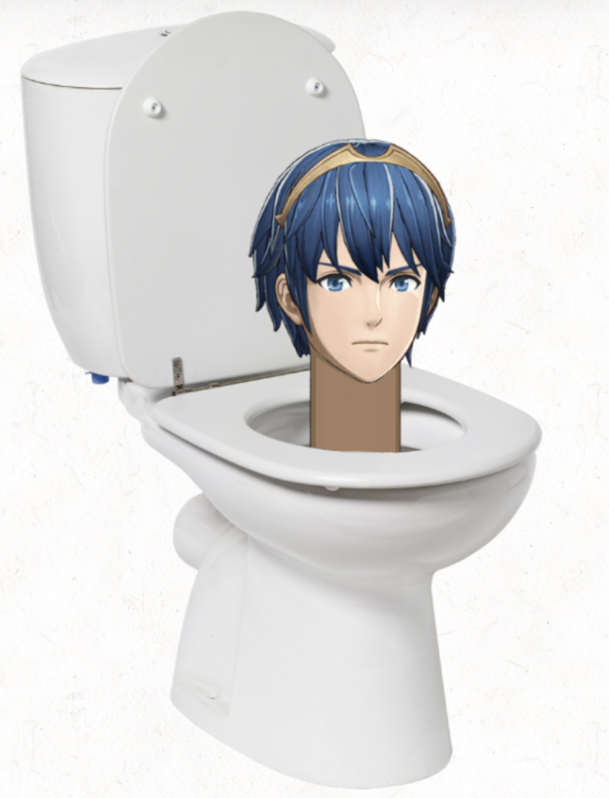 Skibidi toilet Marth by Quazo-Hori on DeviantArt