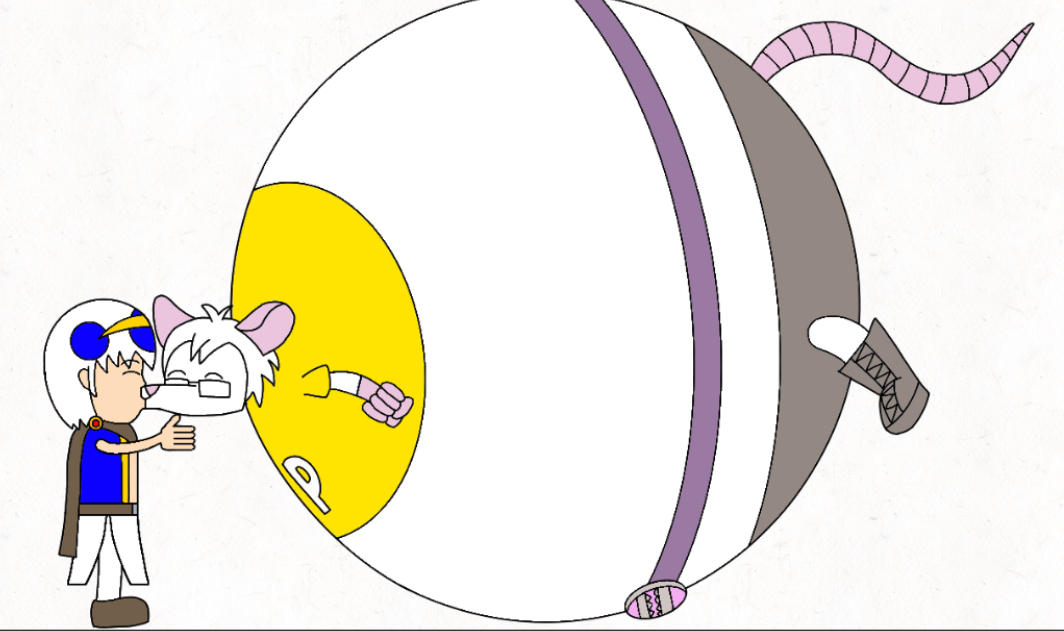 Kitsune2 puffkissed by blue Marth Toad by Quazo-Hori on DeviantArt