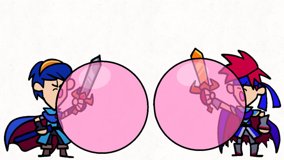 Terminal Montage Marth and Roy blowing bubblegum by Quazo-Hori on ...