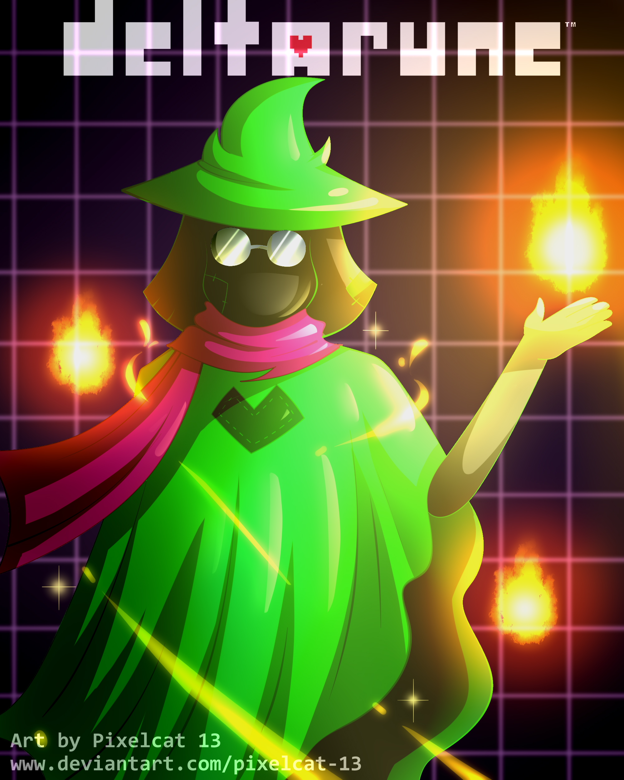 Ralsei - DELTARUNE FanArt by Pixelcat-13 on DeviantArt