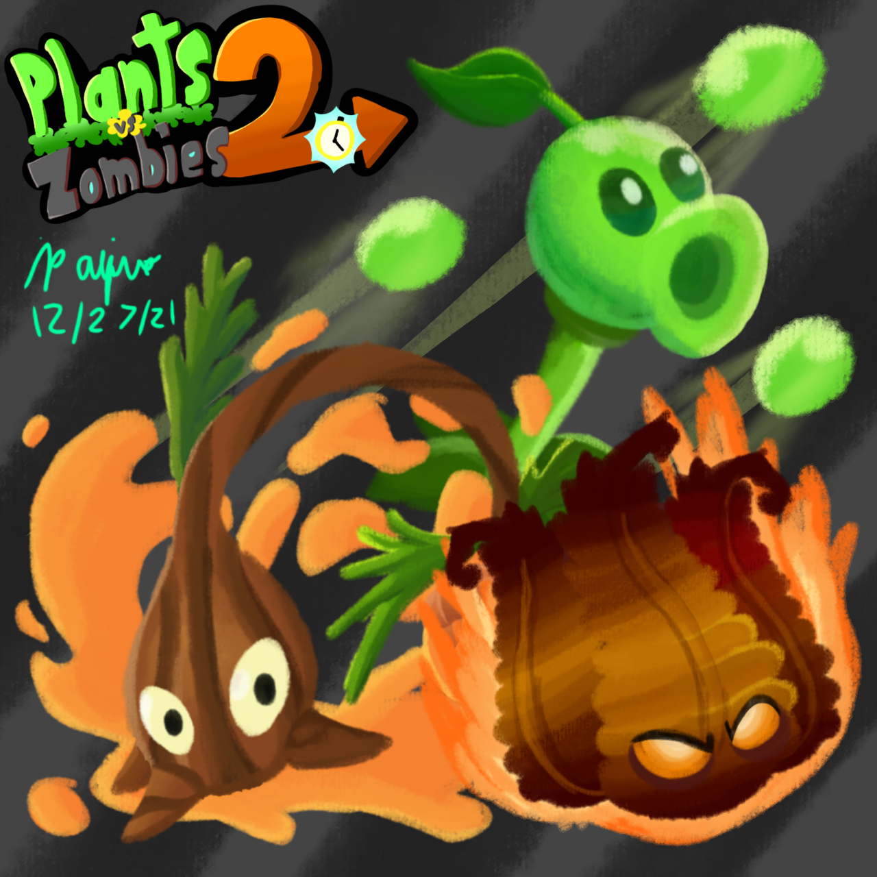 Plants vs Zombies 2 by Fistipuffs on DeviantArt