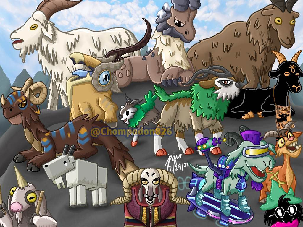 Deviantart Grumpy Goat Tribe of Goats by Chompadon826 on DeviantArt