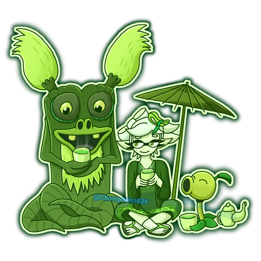 Monochrome Green by Chompadon826 on DeviantArt