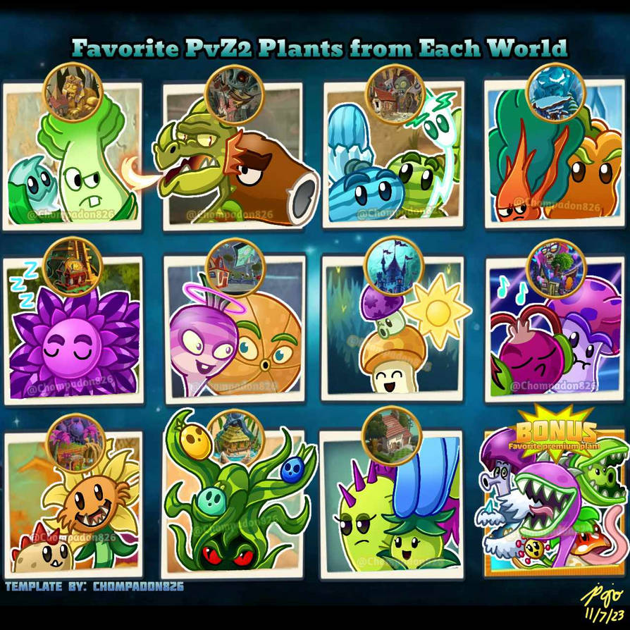 Favorite PvZ2 Plants From Each World By Chompadon826 On DeviantArt favorite-pvz2-plants-from-each-world-by-chompadon826-on-deviantart