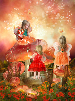 Little Fairies in Fairyland