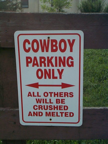 Cowboy Parking