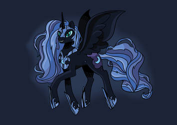 Nightmare Moon by HeatherBerserker