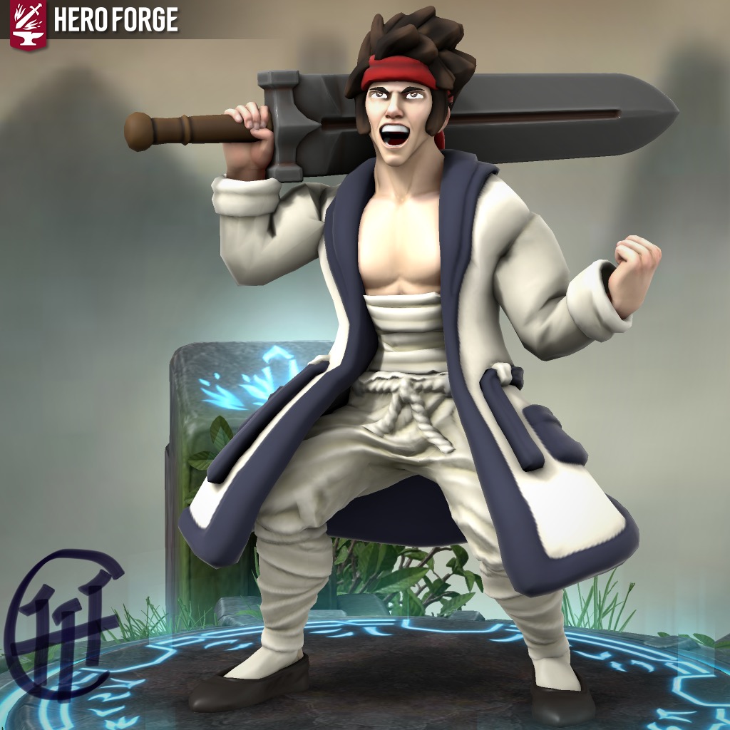 Sanosuke Sagara in Hero Forge