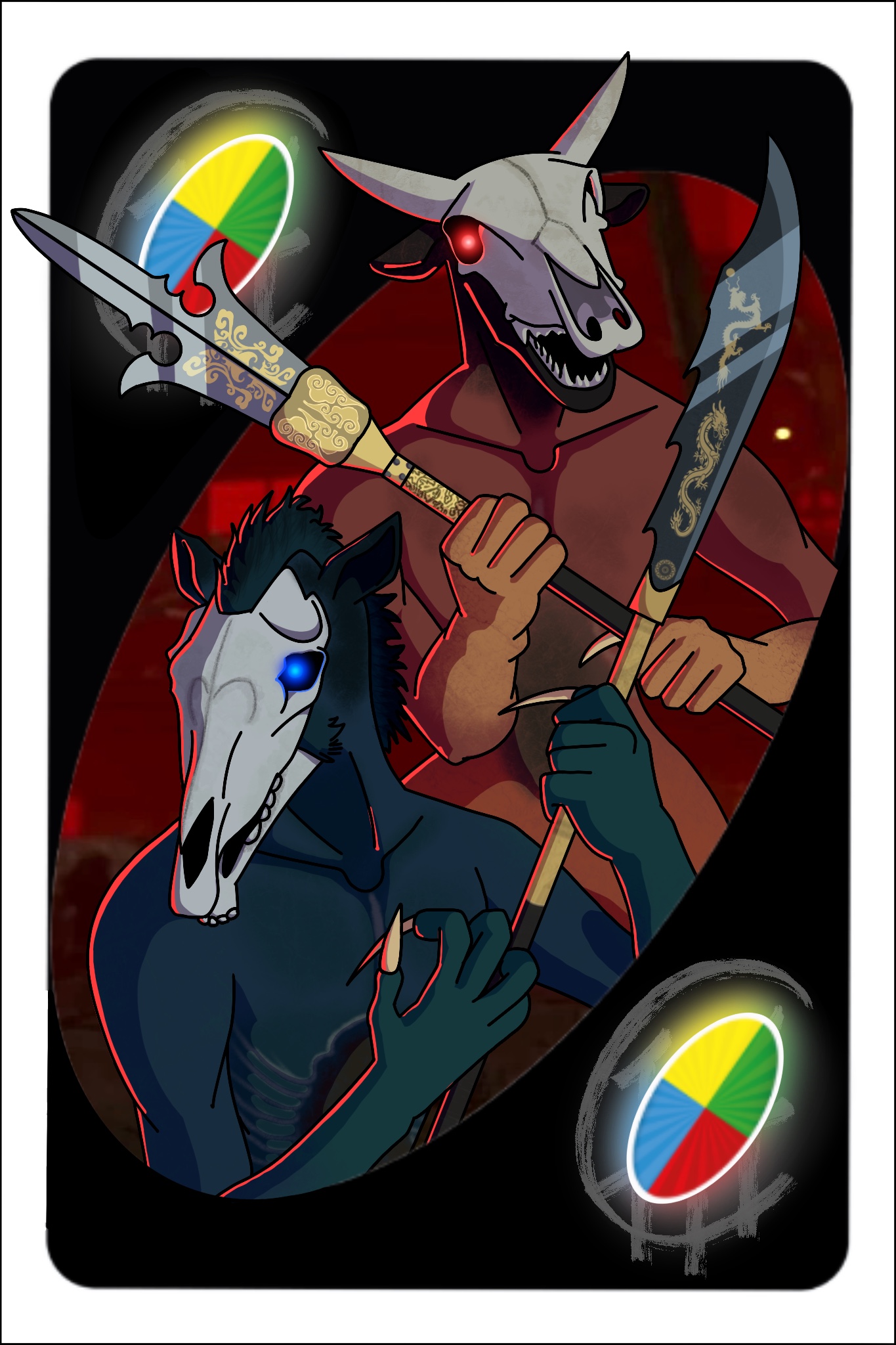 UNO The Mimic 2024 - Gozu and Mezu's card